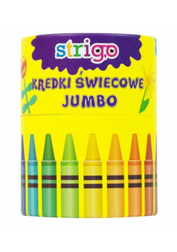 Kredki świecowe Jumbo 36 kolorów STRIGO