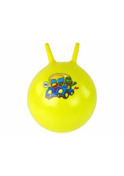 Piłka do skakania z żółwiem żółta 45cm