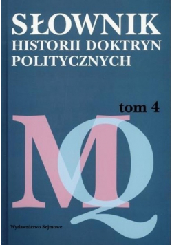 Słownik historii doktryn politycznych tom 4