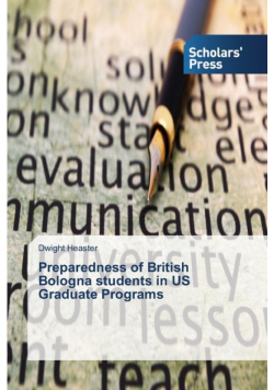 Preparedness of British Bologna students in US Graduate Programs