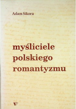 Myśliciele polskiego romantyzmu
