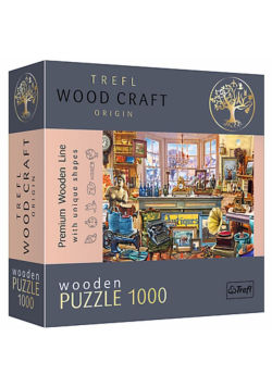 Puzzle drewniane 1000 Sklep z antykami TREFL
