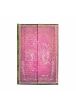 Kalendarz Paperblanks 2024 Emily Dickinson, I Died for Beauty Mini tygodniowy HOR