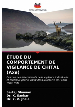 Étude Du Comportement De Vigilance De Chital (Axe)