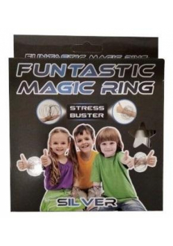 Magic Ring - wirujące pierścienie srebrny