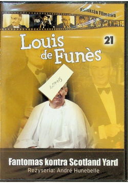 Fantomas kontra Scotland Yard DVD nowa
