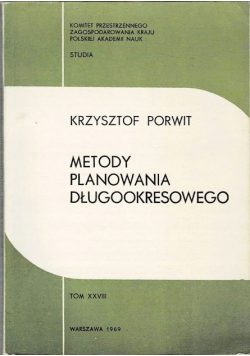 Metody planowania długookresowego