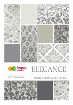 Blok Effect Elegance 10 arkuszy HAPPY COLOR