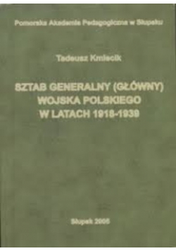 Sztab generalny (główny) wojska polskiego w latach 1918-1939