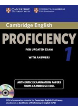 Cambridge English Proficiency 1 z 2 CD