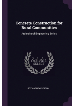 Concrete Construction for Rural Communities