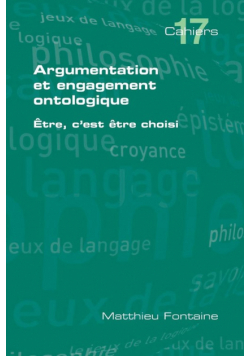 Argumentation Et Engagement Ontologique