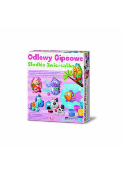 Odlewy gipsowe - Słodkie zwierzątka 4M