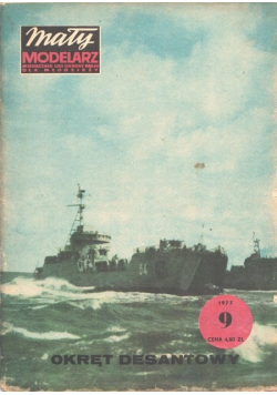 Mały modelarz nr 9 Okręt desantowy