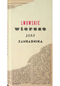 Lwowskie wiersze