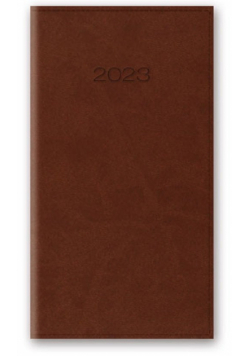 Kalendarz 2023 A6 TDW VIVELLA Brąz