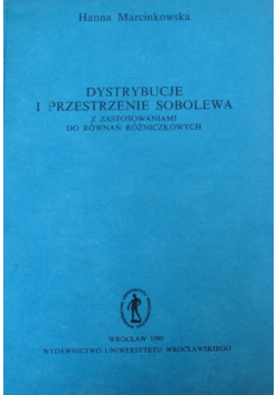 Dystrybucja I Przestrzenie Sobolewa
