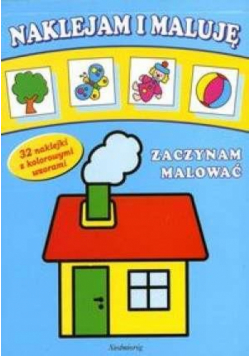Naklejam i maluję - Zaczynam malować