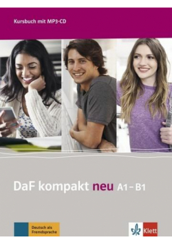 DaF Kompakt Neu A1/B1 Kursbuch + CD LEKTORKLETT