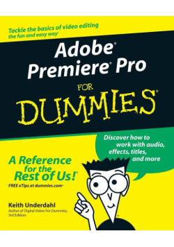 Adobe Premiere Pro For Dummies