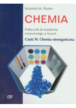 Chemia Podręcznik Część 4 Chemia nieorganiczna