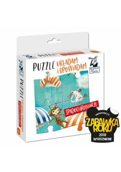 Puzzle. Układam i opowiadam. Spadochroniarze 3+