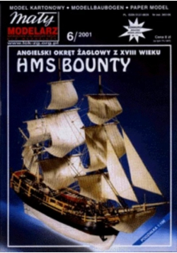 Mały modelarz 6 / 2001 Angielski okręt żaglowy z XVIII wieku HMS Bounty