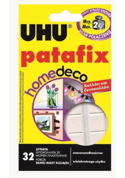 Masa klejąca Patafix Homedeco 32szt UHU