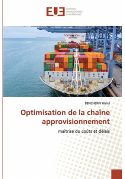 Optimisation de la chaîne approvisionnement