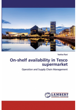 On-shelf availability in Tesco supermarket