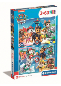 Puzzle 2x60 Paw Patrol