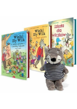 Pakiet: Wielki zły wilk + maskotka