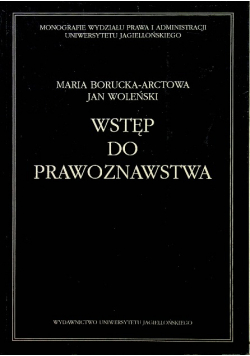 Wstęp do prawoznawstwa
