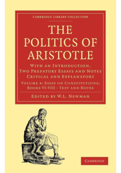 Politics of Aristotle - Volume 4