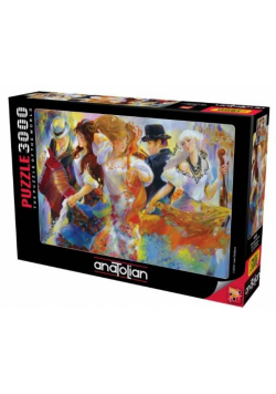 Puzzle 3000 Kolorowe tańce