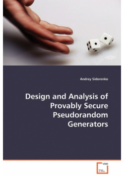 Design and Analysis of Provably Secure Pseudorandom Generators
