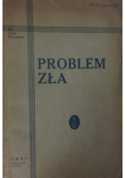 Problem zła 1931 r