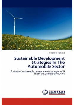 Sustainable Development Strategies In The Automobile Sector