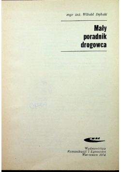 Mały poradnik drogowca