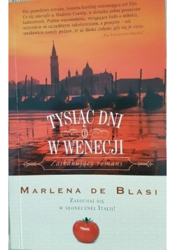 Tysiąc dni w Wenecji Dedykacja autora