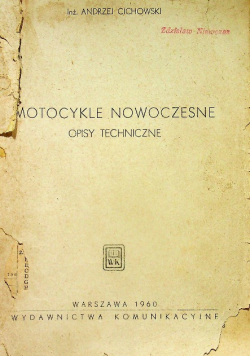Motocykle nowoczesne opisy techniczne