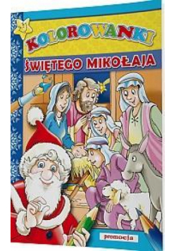 Kolorowanki Świętego Mikołaja