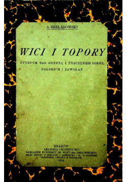 Wici i topory 1914 r.