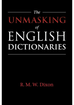 The Unmasking of English Dictionaries