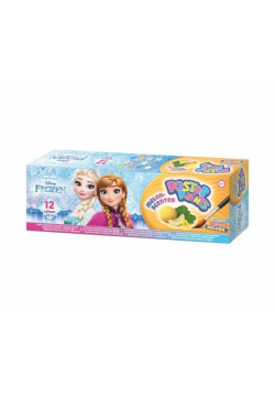 Farby plakatowe pastelowe 12 kolorów Frozen ASTRA