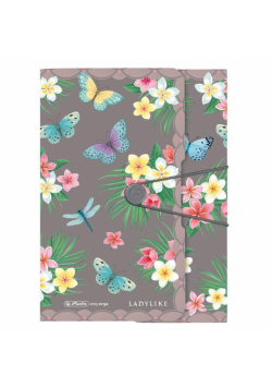 Teczka rysunkowa A4 z gumką Ladylike Butterfly