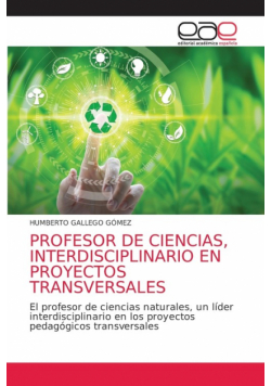Profesor De Ciencias, Interdisciplinario En Proyectos Transversales