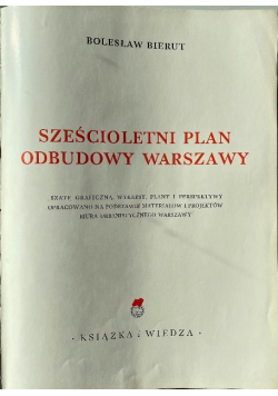 Sześcioletni plan obudowy Warszawy 1950 r