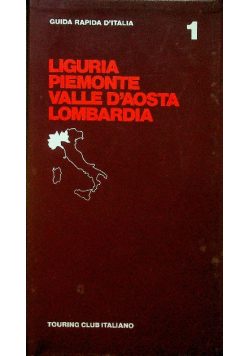 Liguria piemonte valle d ' aosta Lombardia