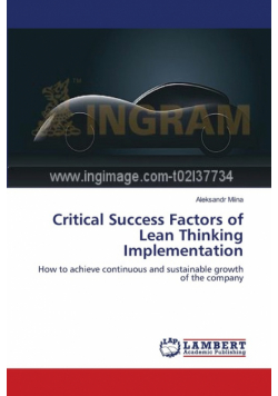 Critical Success Factors of Lean Thinking Implementation